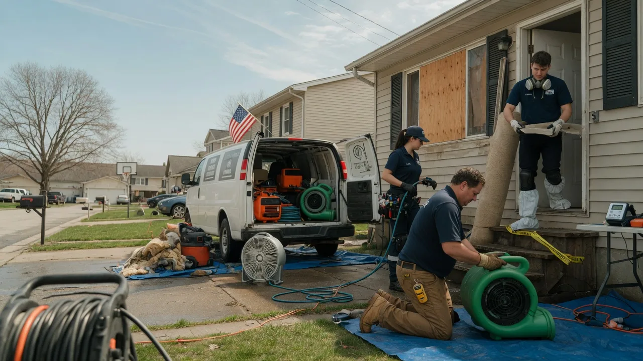 Water Damage Restoration in Forestville, PA near me